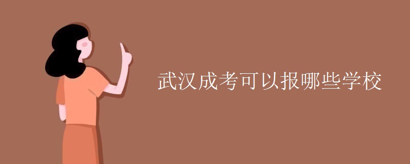 武汉成考可以报哪些学校