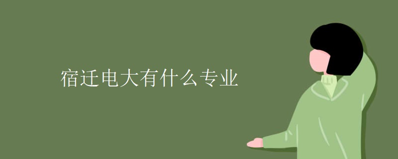 宿迁电大有什么专业