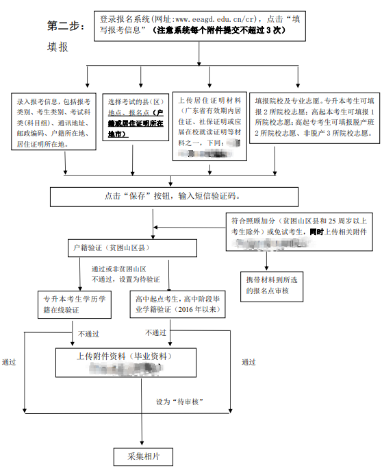 广东成考报名流程图