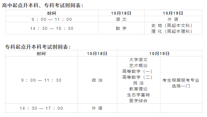 2025成人高考时间在什么时候